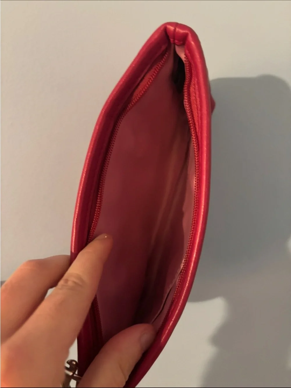 Coach Pink Wristlet Clutch